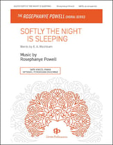 Softly the Night Is Sleeping SATB choral sheet music cover